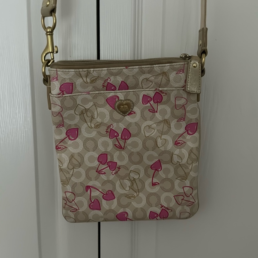 Coach Pink Cherry Crossbody